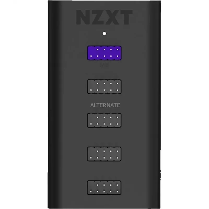 NZXT Internal USB 2.0 išplėtimo šakotuvas 3 kartos - juodas