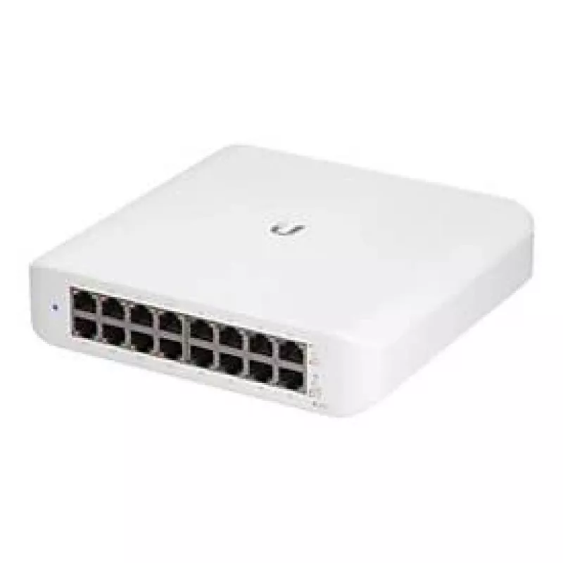 Ubiquiti UniFi Switch Lite 16 PoE valdomas L2 Gigabit Ethernet komutatorius (10/100/1000) su PoE, baltas