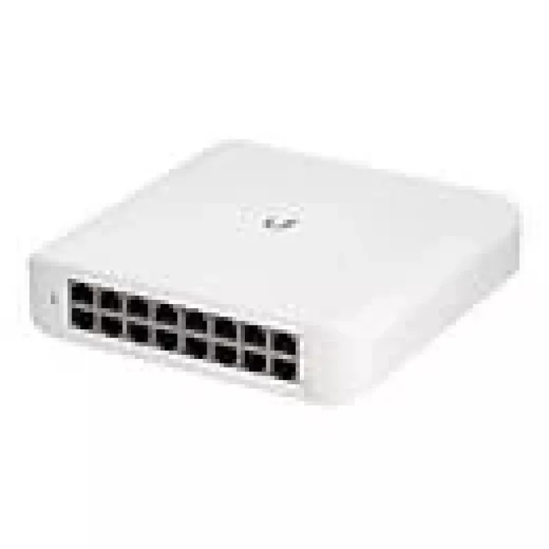 Ubiquiti UniFi Switch Lite 16 PoE valdomas L2 Gigabit Ethernet komutatorius (10/100/1000) su PoE, baltas