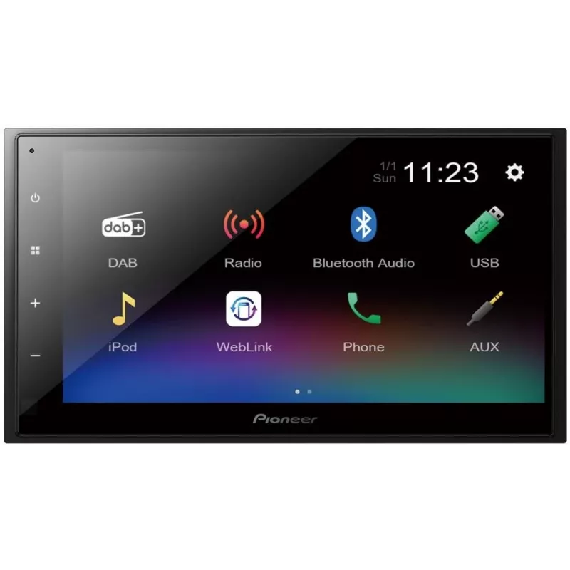 Automobilinis multimedijos grotuvas Pioneer DMH-A340DAB