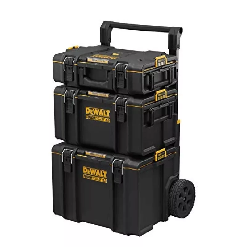Įrankių dėžė DeWalt DWST83402-1, juoda/geltona, 554×500×1150 mm