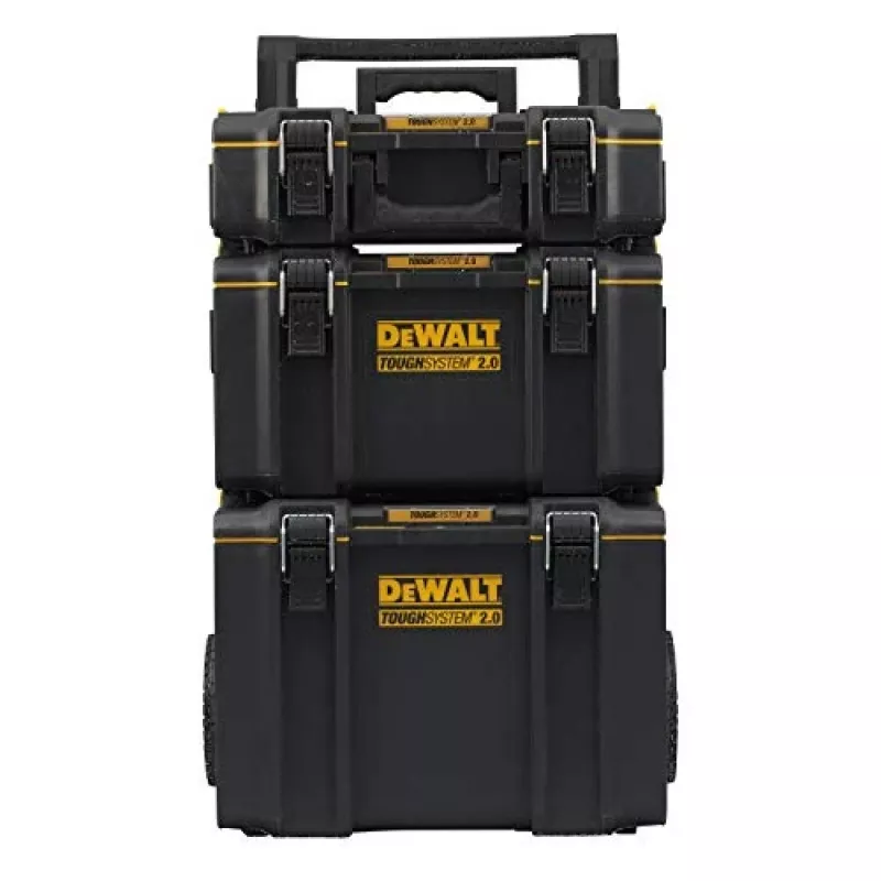 Įrankių dėžė DeWalt DWST83402-1, juoda/geltona, 554×500×1150 mm