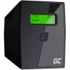 Green Cell UPS01LCD nepertraukiamo maitinimo šaltinis (UPS) Linijinis-interaktyvus 0.6 kVA 360 W 2 lizdai