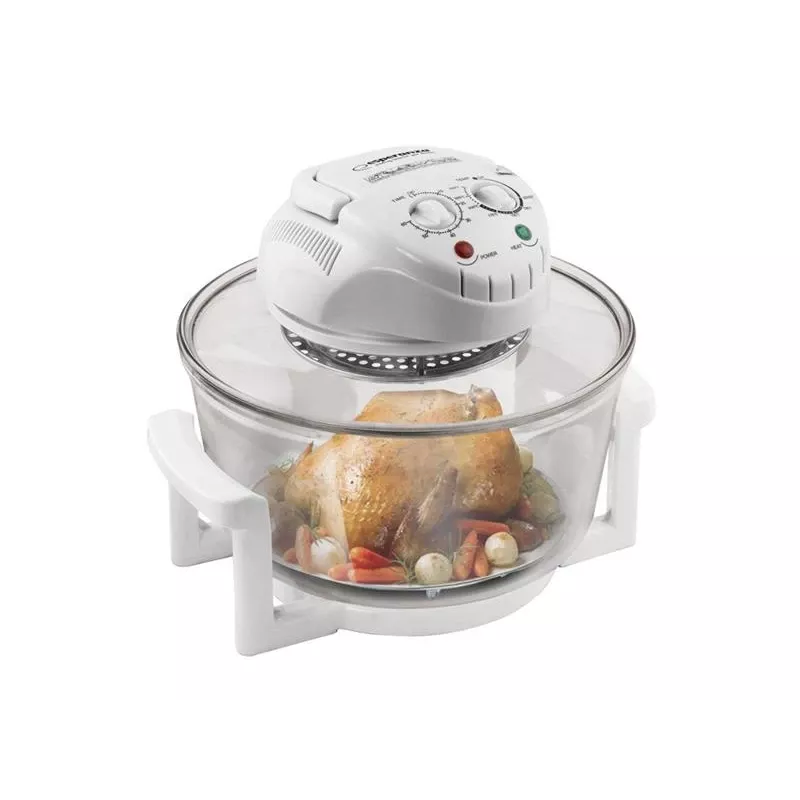 Halogeninė orkaitė ESPERANZA EKO003 — 12 L, 1400 W, max 250 °C, balta