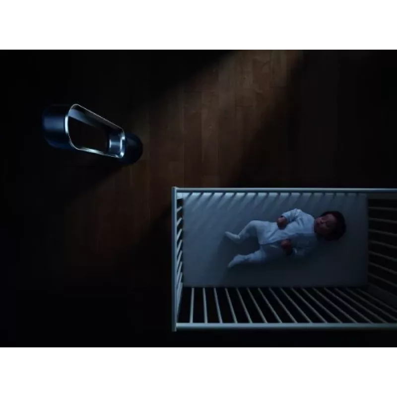 Dyson Cool AM07 ventiliatorius bekraštis ant stovo sidabrinis baltas