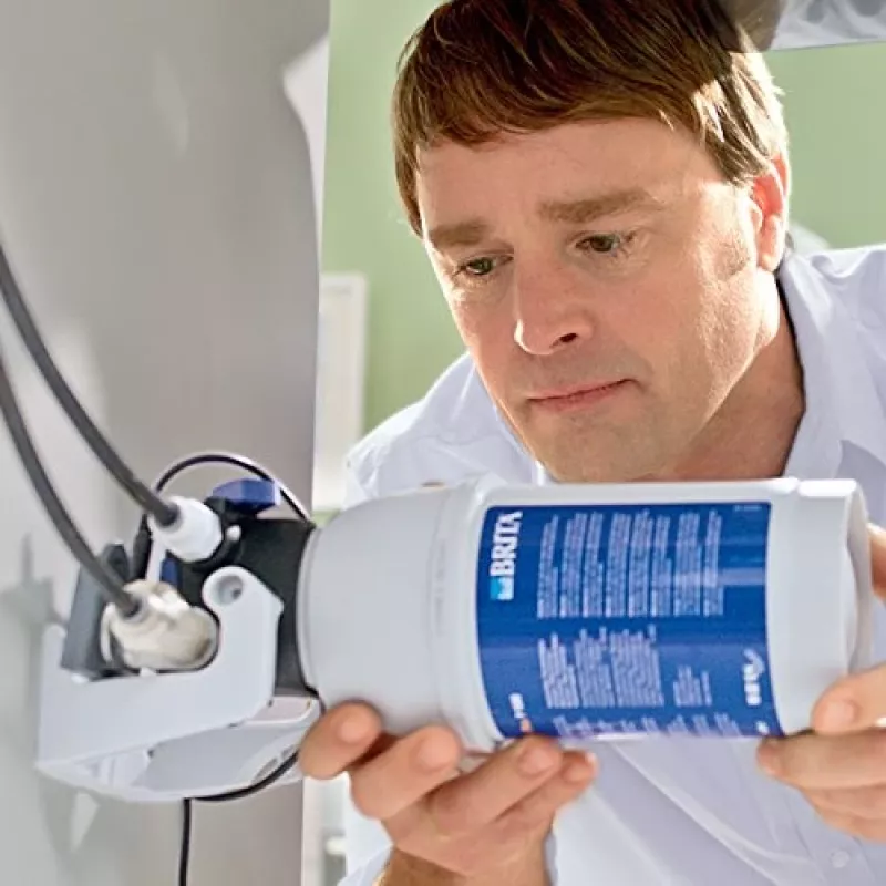 BRITA P1000 vandens filtro kasetė čiaupui – vienas, mėlyna