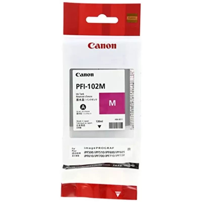 Originalus Canon PFI-102M rašalo kasetė 1 vnt. – purpurinė (magenta)