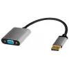 LogiLink CDA0109 adapteris DisplayPort į VGA, 0,15 m, juoda/pilka