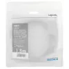 LogiLink CUA0100 Laidinio keitiklio adapteris DisplayPort USB 3.2 Gen1 Type-C 1,8 m juoda pilka