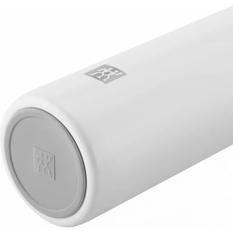 ZWILLING THERMO termosas – kelioninis puodelis, dvigubos sienelės izoliacija, 450 ml, 22,8 cm, baltas