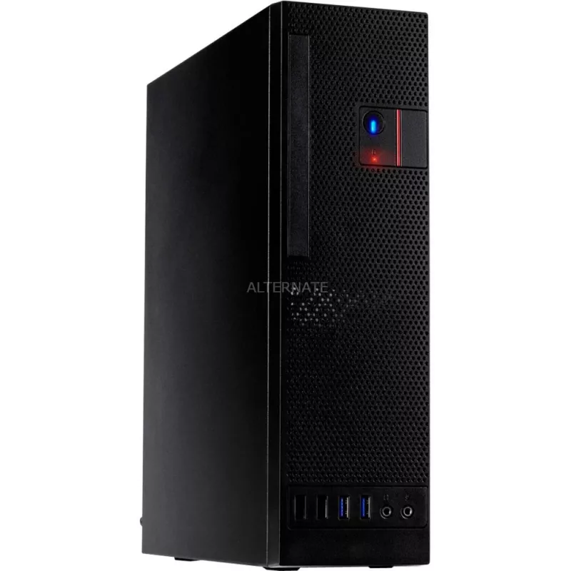 PC korpusas Inter-Tech S-331 Desktop juodas