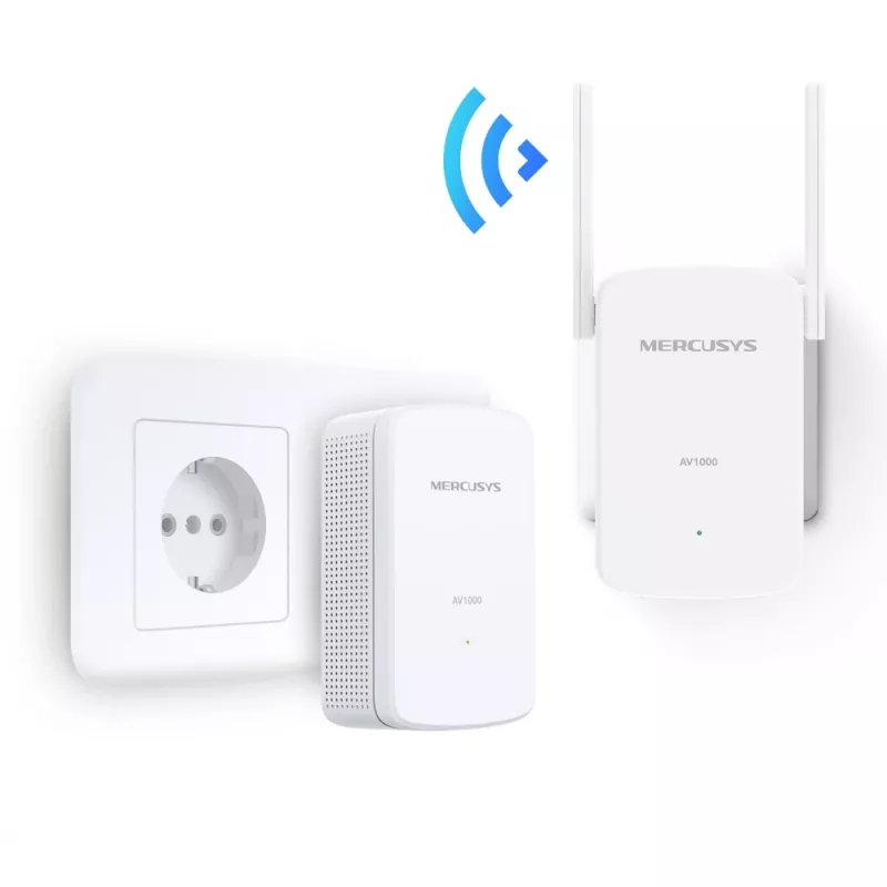 Powerline WiFi rinkinys Mercusys AV1000