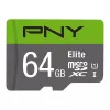 PNY Elite 64 GB MicroSDXC UHS-I Class 10 atminties kortelė