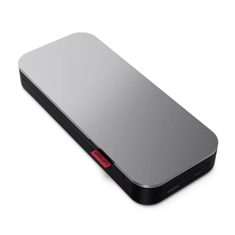 Power Bank Lenovo Go 20000 mAh Juoda Pilka USB Type-C Type-A