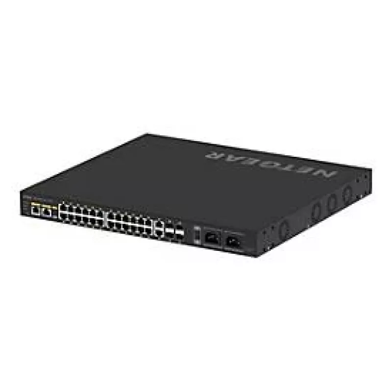 NETGEAR GSM4230UP valdomas L2/L3 Gigabit Ethernet jungiklis su PoE (10/100/1000), 1U, juodas