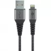 Lightning laidas GOOBAY 49268 — USB A į Lightning, 1 m, 2,4 A, pilkas/sidabrinis