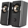 Kolonėlės CREATIVE T60 2.0 kompaktiniai Hi-Fi staliniai garsiakalbiai su aiškiu dialogu ir erdviniu garsu Sound Blaster, SmartComms Kit, USB-C garso ir mikrofono bei ausinių prievadais B