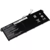 Baterija Green Cell AC52, skirta Acer Aspire E11 ES1-111M ES1-131 E15 ES1-512 Chromebook CB3-111 CB5-311, 11,4V 2200mAh Li-Ion, 3 elementai, juoda