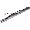 Baterija Green Cell AC51, skirta Acer Aspire E15/E17 – Li-Ion 14.8V 2200mAh 4 celės, juoda