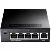 Tinklo jungiklis Cudy GS105 – 5 prievadų Gigabit Ethernet (10/100/1000), juodos spalvos, su 5 V DC maitinimo šaltiniu