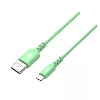 TB USB C laidas 1m žalias; AKTBXKUCMISI10Z