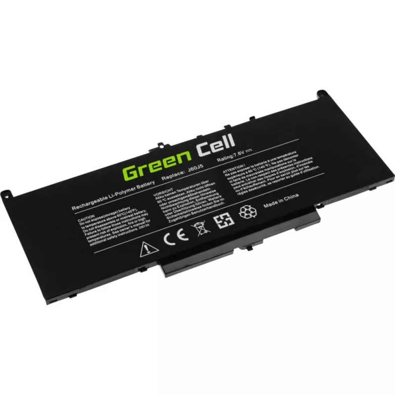 Green Cell DE135 nešiojamojo kompiuterio baterija J60J5 7,6V 5800mAh Dell