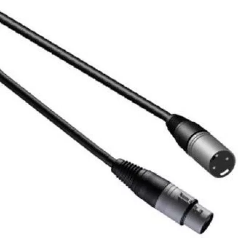 Kabelis XLR kištukas-XLR lizdas 1,5 m