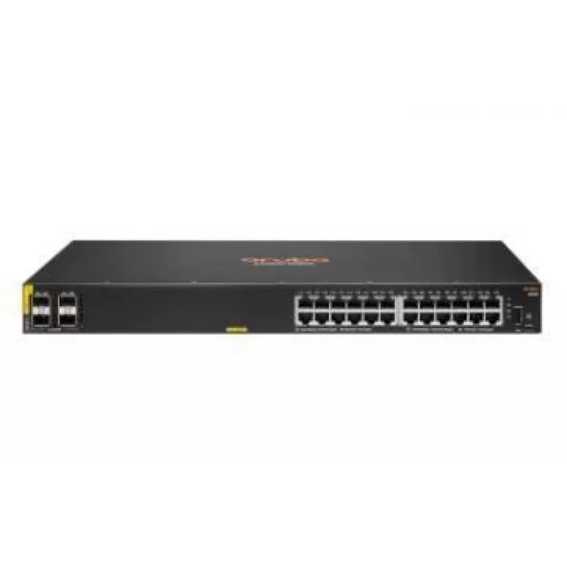 HPE Aruba Networking CX 6000 24G Class4 PoE 4SFP 370W valdomas tinklo jungiklis