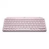 Belaidė klaviatūra Logitech MX Keys Mini Pink