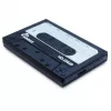 Išorinis HDD dėklas Inter-Tech HD-25620 juodai baltas 2,5 colio