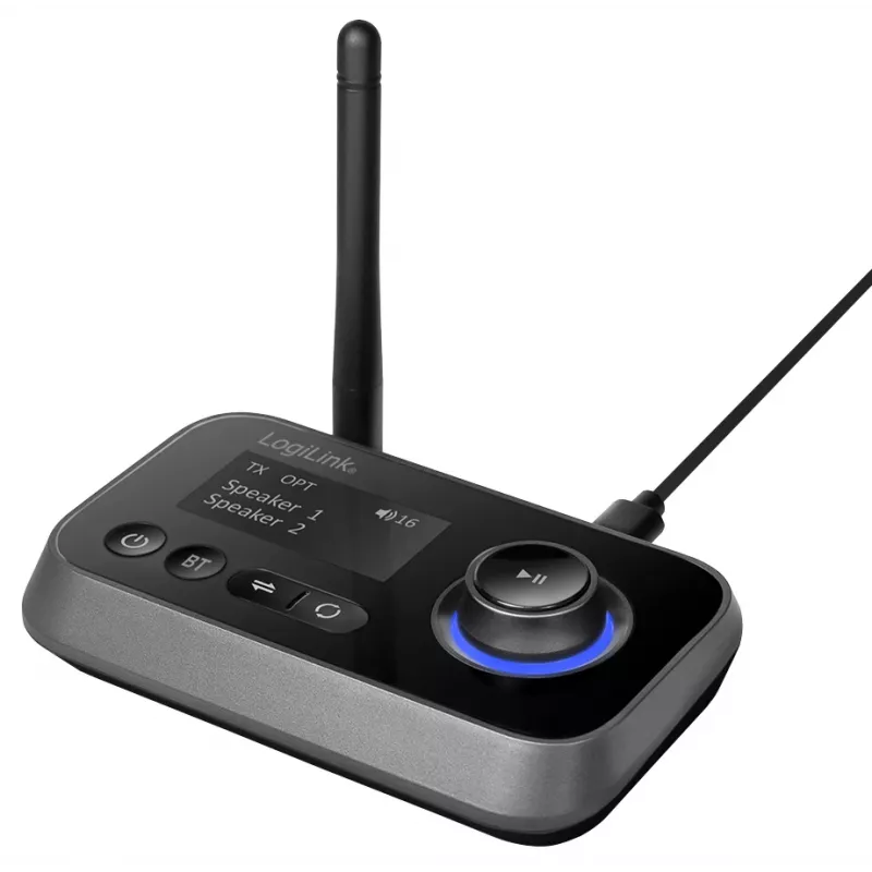LogiLink BT0062 Bluetooth garso siųstuvas/imtuvas BT 5.0, 10 m atstumas