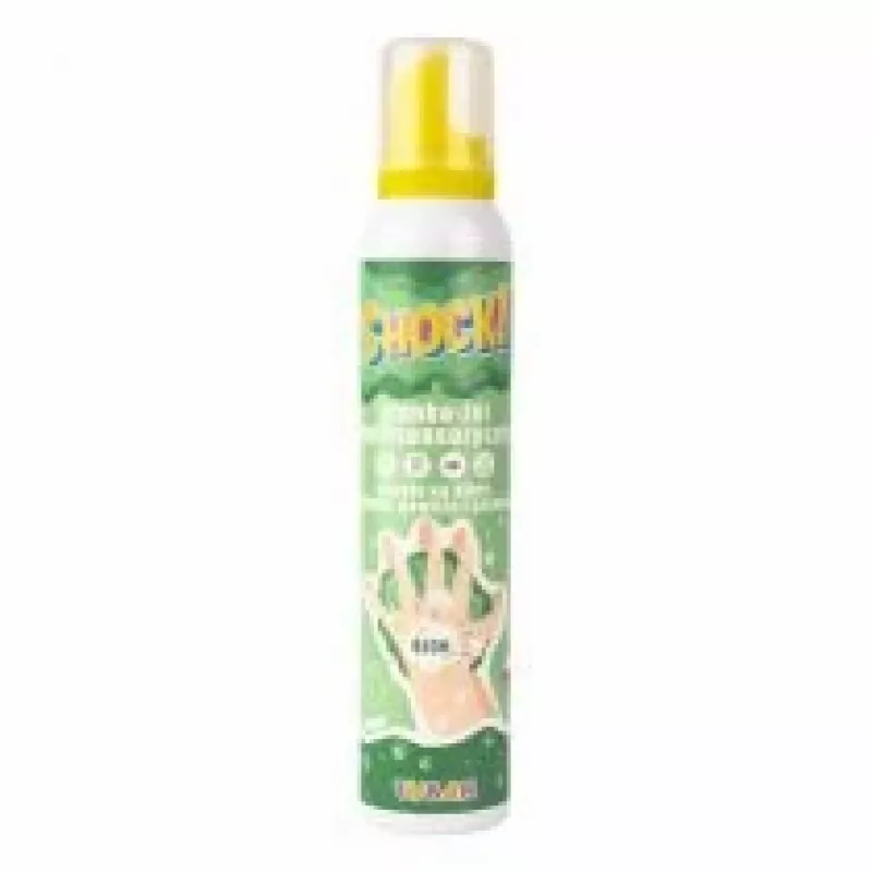 Slime Tuban SHOCK! MULTISENSORINĖ PUTŲ-GELĖ OBUOLYS 200 ml Žalia