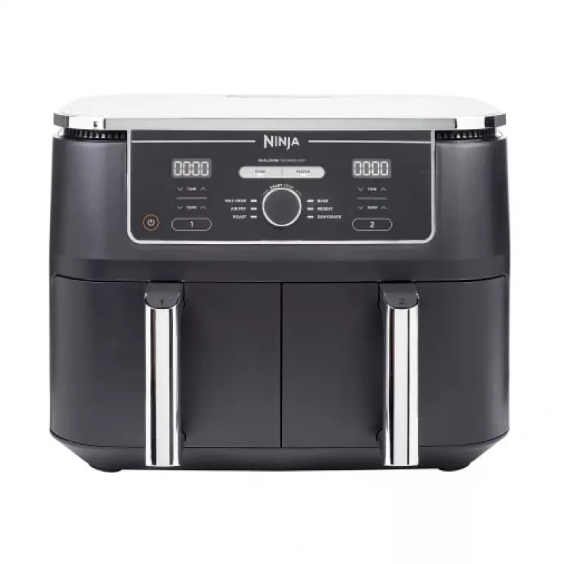 Kepimo krosnelė Ninja AF400EU Dviguba 9,5 L Viena 2470 W Karšto oro gruzdintuvė Juoda