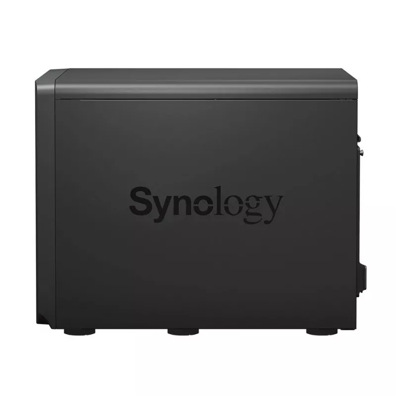 NAS Synology DS2422+; bokštinis; 12x (3,5 SATA HDD/2,5 SATA HDD/2,5 SATA SSD); AMD Ryzen V1500B; 4 GB DDR4 (maks. 32 GB); 4 x 1GbE RJ-45