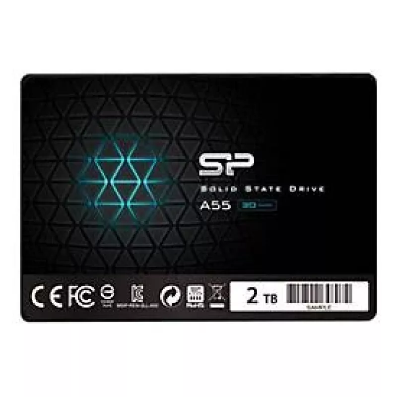 2,5 colio SATA III SSD Silicon Power Ace A55 – 2 TB, 560/530 MB/s, 3D NAND