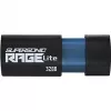 Patriot Memory Supersonic Rage Lite USB atmintukas 32 GB USB Type-A 3.2 Gen 1 juoda, mėlyna