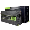 Green Cell INV09 automobilinis keitiklis 12V į 230V 1000W grynas sinusas juodas