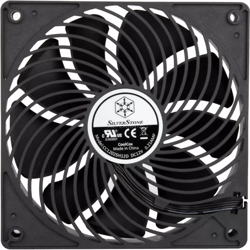 Korpuso ventiliatorius SilverStone Air Penetrator 120i Pro 120mm – juodas