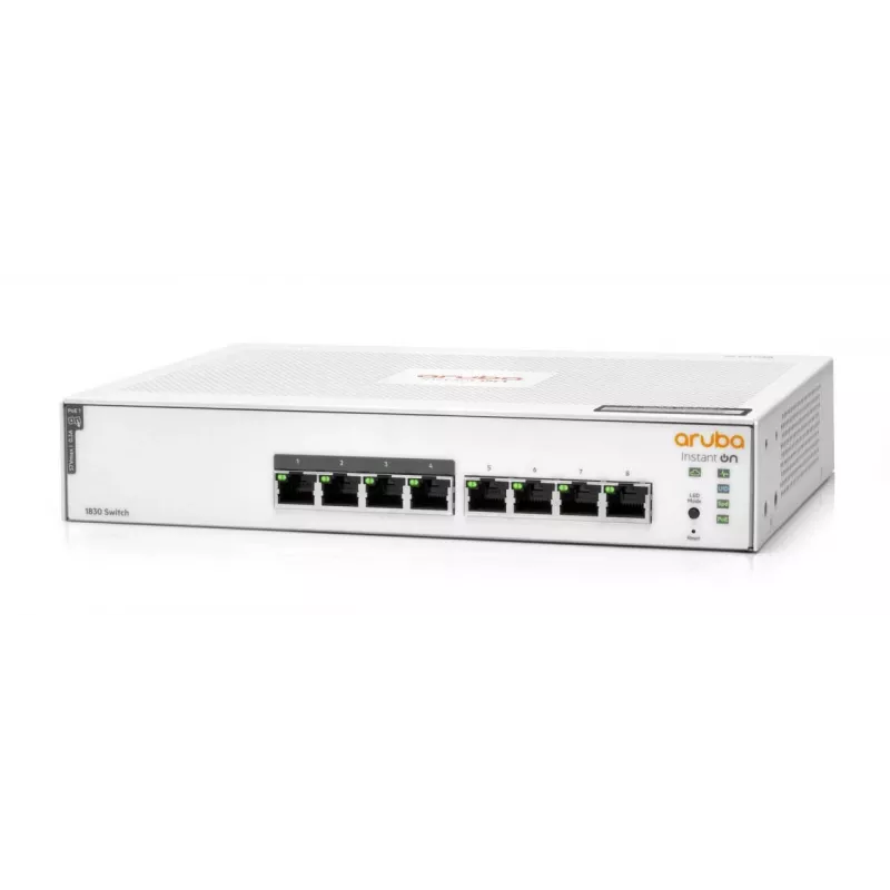 HPE Aruba Networking Instant On 1830 8G 4P PoE+ 65W valdomas jungiklis