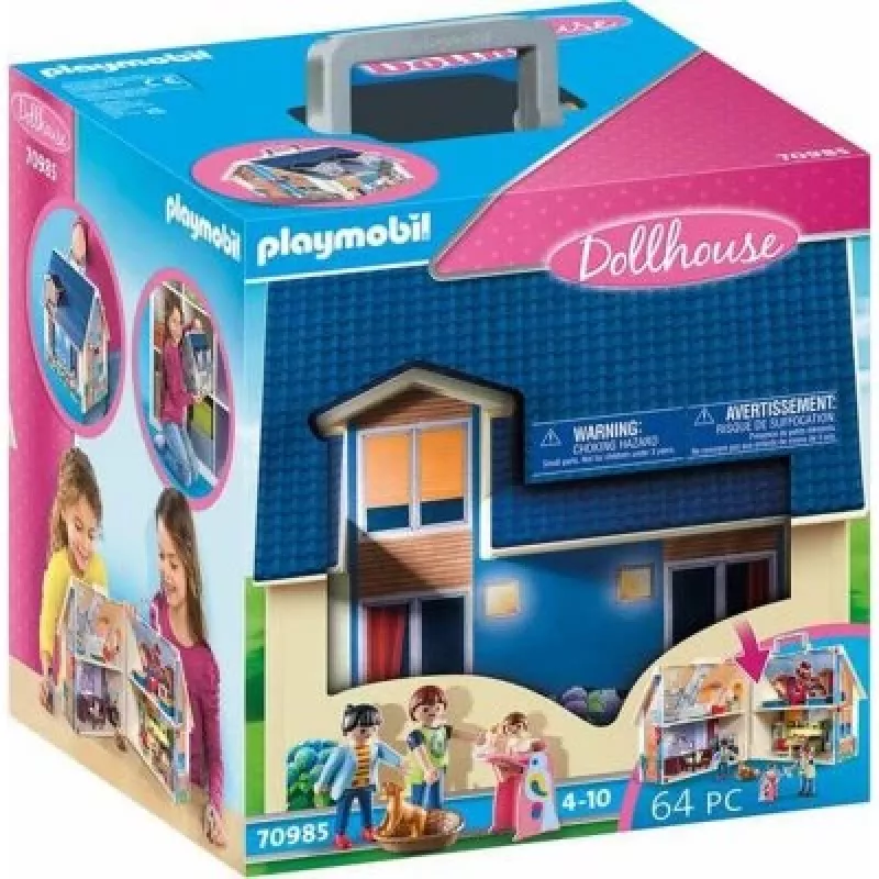 Statybinis žaislas PLAYMOBIL Lėlių namelis 70985 Įvairiaspalvis Plastikas