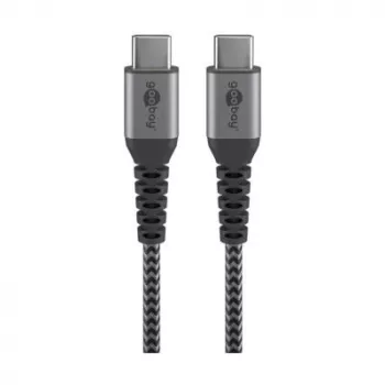 Goobay 49302 USB-C laidas, juodas
