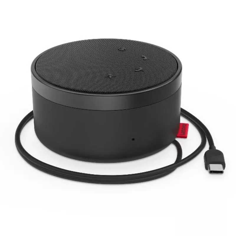 Lenovo 4XD1C82055 garsiakalbio mikrofonas kompiuteriui USB Type-C juodas