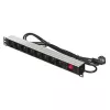 Alantec 19 colių 1U maitinimo juosta, 8x CEE 7/5, jungiklis, 1,8 m (PZ081U)