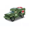 Konstruktorius Cobi Dodge WC-54 Ambulansas modelis 2257 1:35 mastelio statybos rinkinys