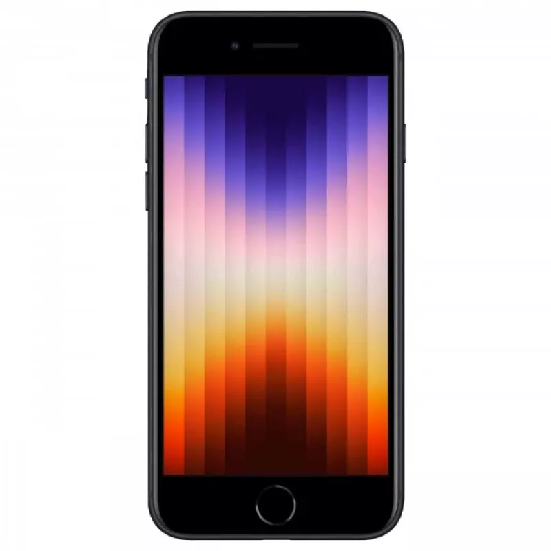 iPhone SE 2022 128GB Dual-SIM Midnight 11,94 cm 4,7 colio IPS LCD ekranas iOS 15 12MP kamera