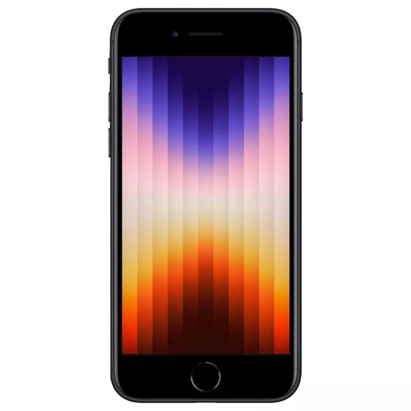 iPhone SE 2022 128GB Dual-SIM Midnight 11,94 cm 4,7 colio IPS LCD ekranas iOS 15 12MP kamera