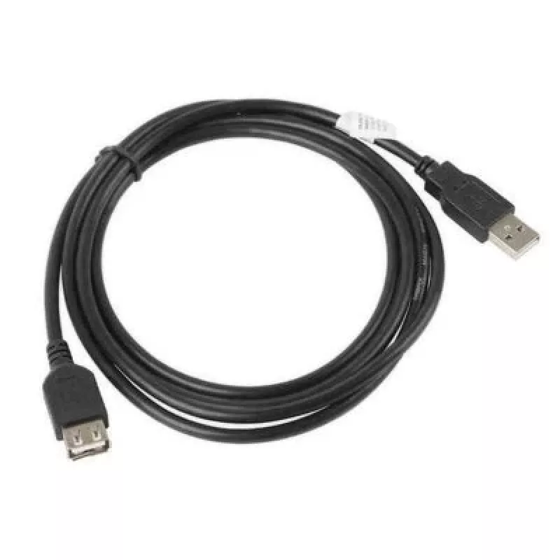 Lanberg USB 2.0 ilginimo laidas 5 m CA-USBE-10CC-0050-BK juodas
