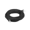 Tinklo kabelis LANBERG PCU6-10CC-1000-BK RJ-45 Cat6 U/UTP 10 m Juodas