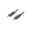 LANBERG USB-C į USB-C laidas CA-CMCM-40CU-0018-BK — USB 2.0, 1,8 m, juodas