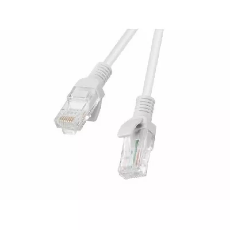 Lanberg PCU5-20CC-0100-S Cat.5e UTP tinklo kabeliai, 1 m, pilki, 10 vnt.